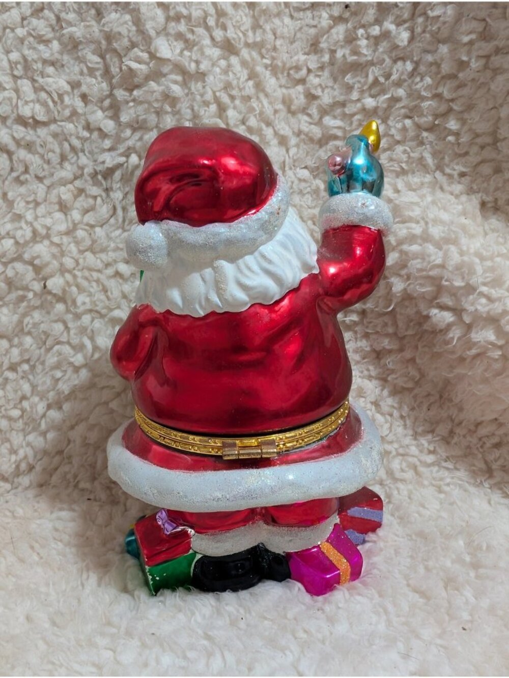 Christopher Radko Galerie Santa Claus Christmas Trinket Box Figurine 2005 - Picture 6 of 6